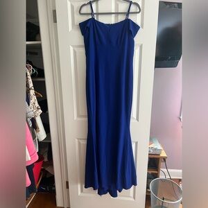 MARINA Royal Blue Maxi Dress